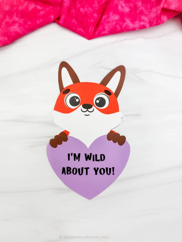 solo image of valentine fox craft violet version