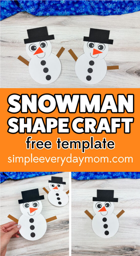 snowman shape craft cover image