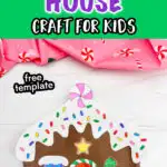 gingerbread house pinterest image
