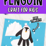 handprint penguin craft pinterest image