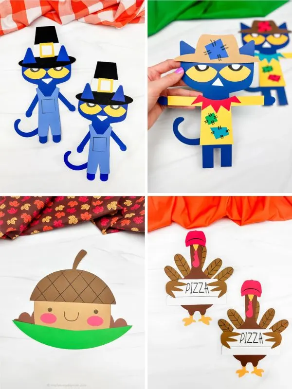 collage of kids books crafts