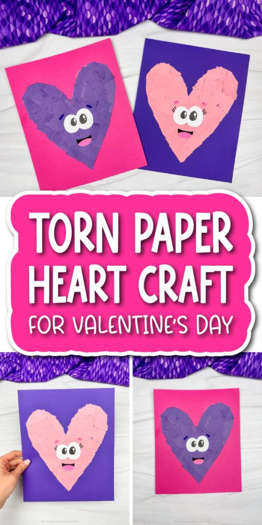 torn paper heart craft cover image