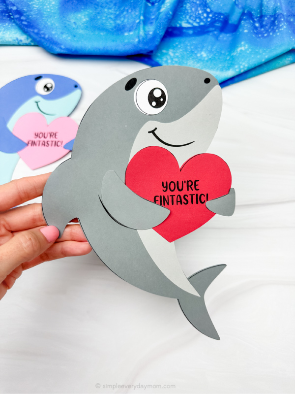 solo image of shark valentine craft gray version