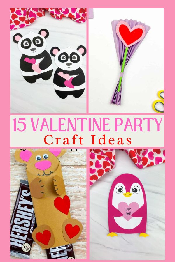 valentines party craft cover image