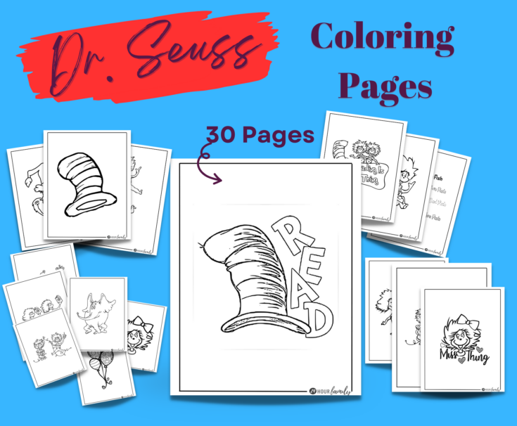 16 Fun &amp; Free Dr. Seuss Printables To Entertain Kids