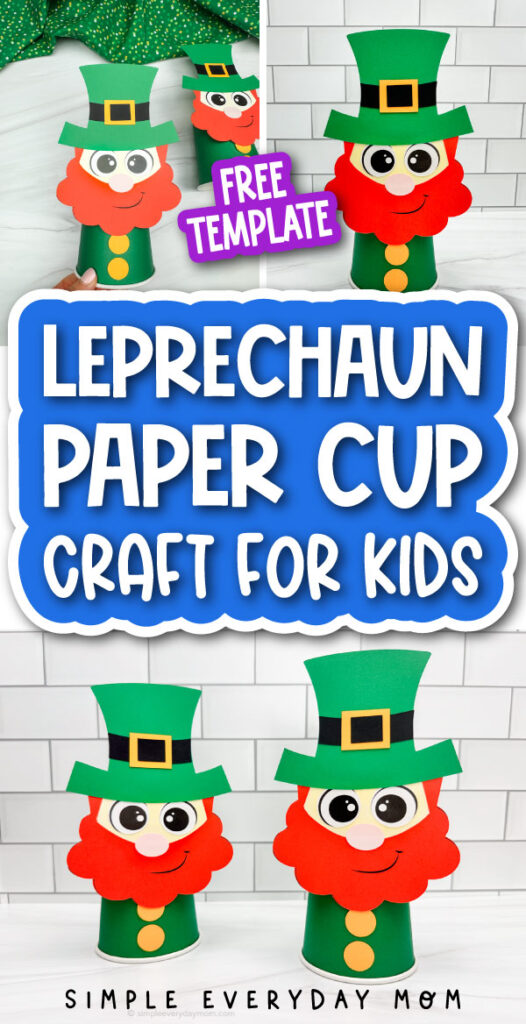 leprechaun paper cup cover image