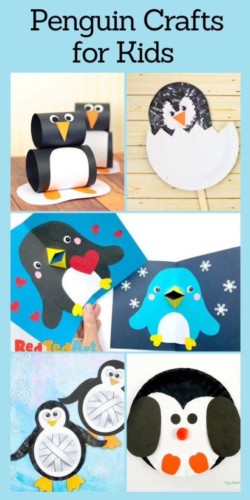 penguin crafts for kids cover image
