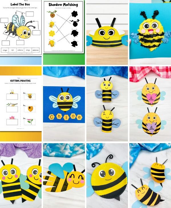 collage of bee featured image