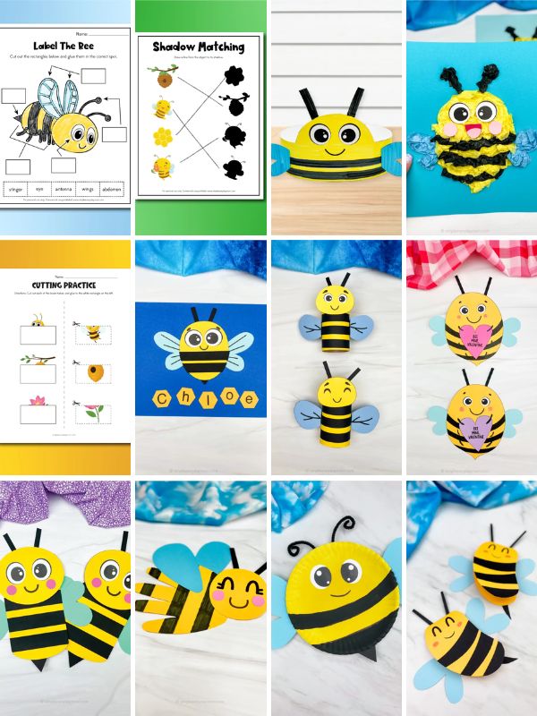 collage of bee featured image