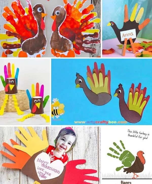 turkey handprint featured image