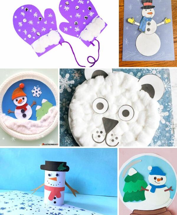 winter crafts featured image