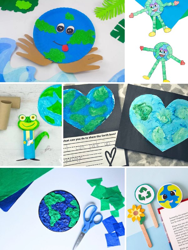 Collage Featured image of Earth Day Activities for Kids