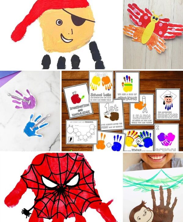 Collage Featured image of Handprint Art Ideas