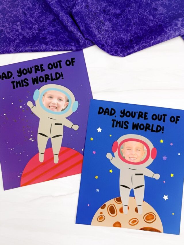 Father’s Day Space Craft (Free Template) Story