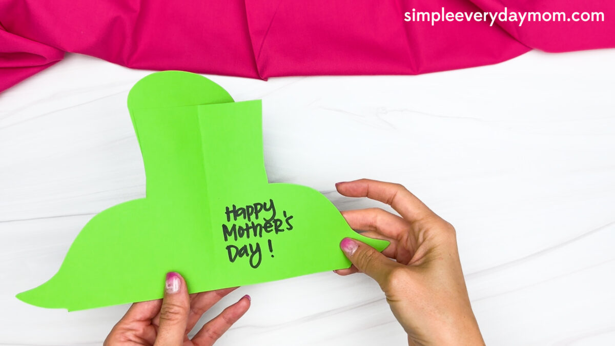 Dinosaur Mother's Day Card Craft (Free PDF Pattern)