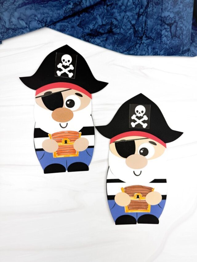 Fun Pirate Gnome Craft For Kids (With Free Template) Story