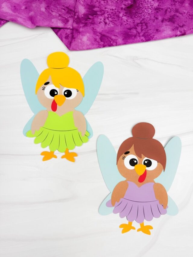 Two finished example of Fairy Turkey Disguise