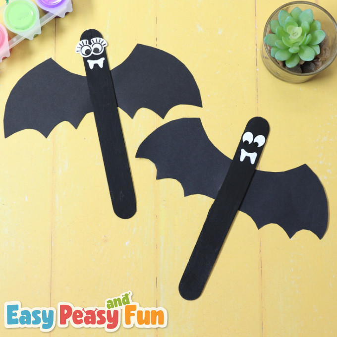 Craft Stick Bat