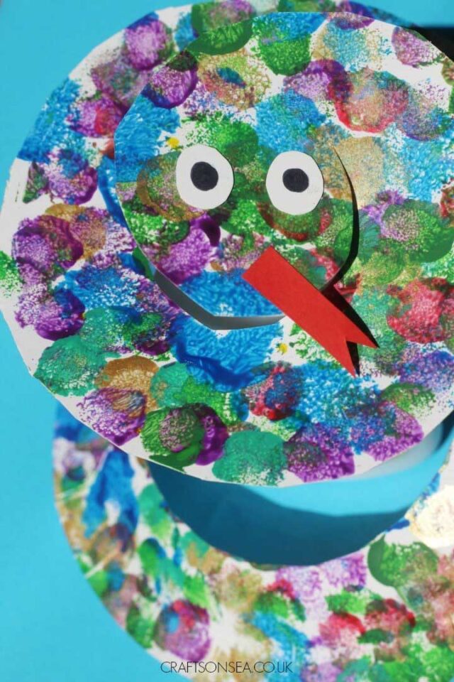 21 Slithery Snake Crafts To Keep Little Hands Busy