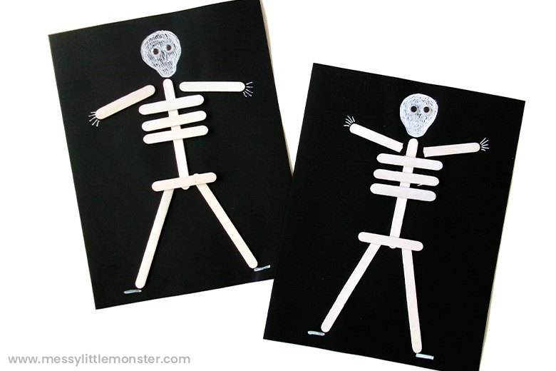 Craft Stick Skeleton
