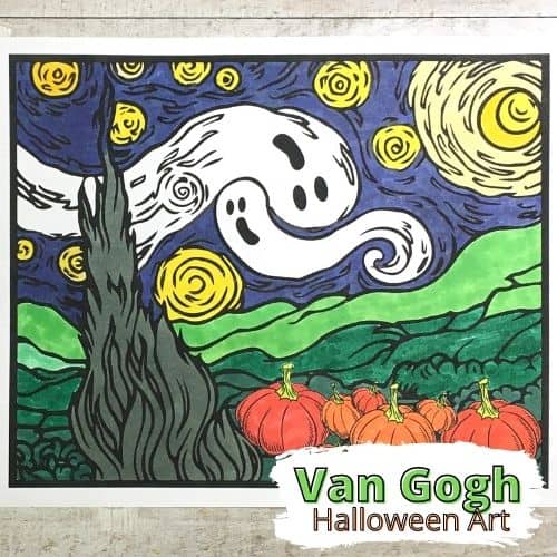 Halloween Starry Night
