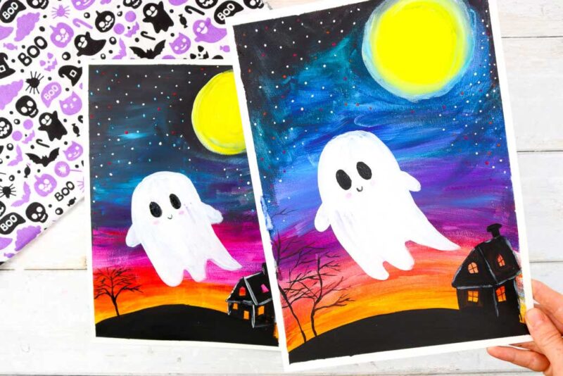 How to Draw a Ghost