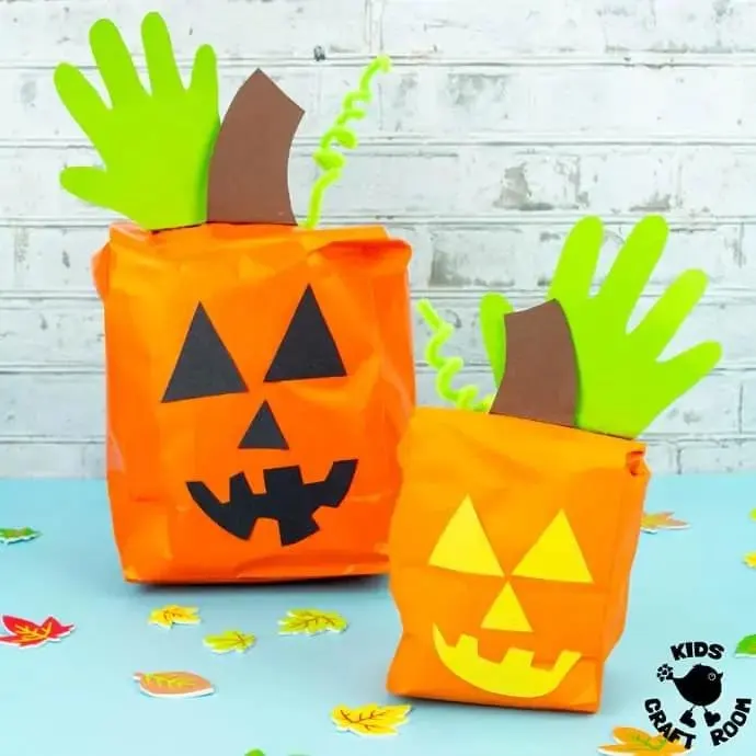 20 Easy and Spooky Halloween Paper Bag Crafts for Kids