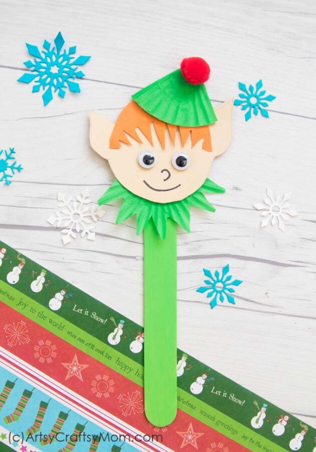 Popsicle Stick Elf