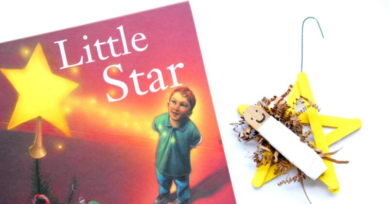 Nativity Star Ornament