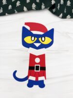 Pete the Cat Saves Christmas Craft (Free Printable Template)