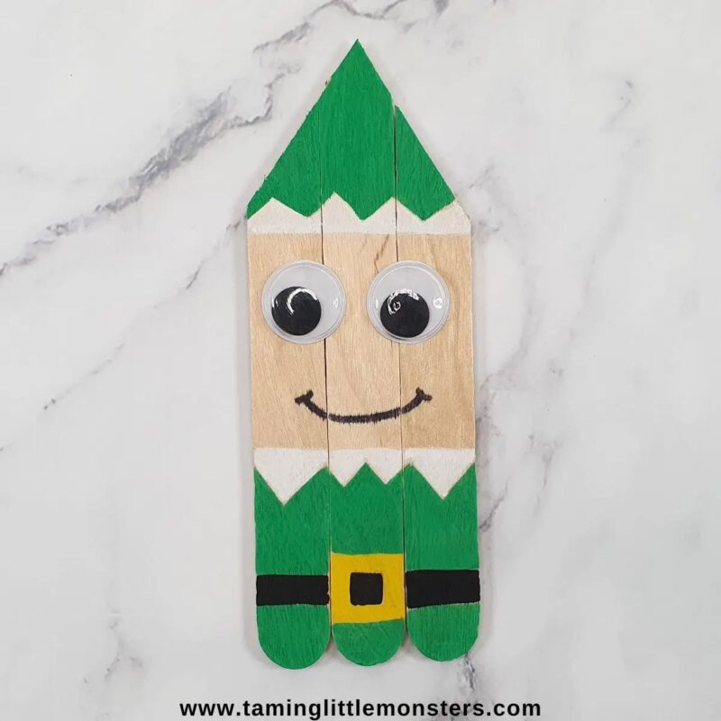 Popsicle Stick Elf