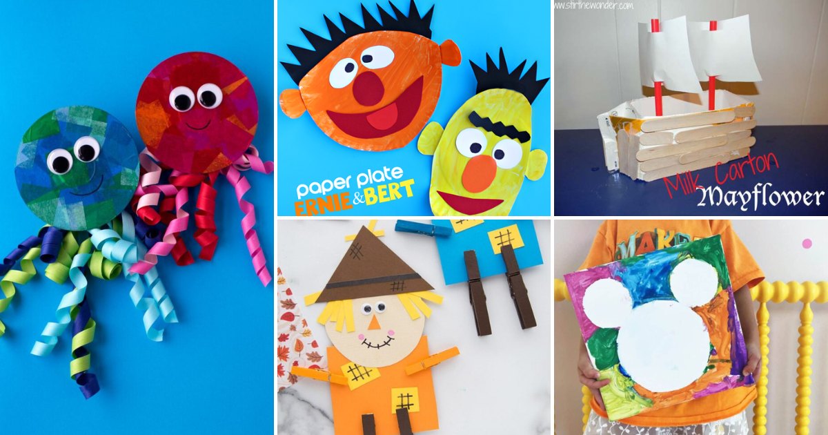 70 Adorable November Crafts for Kids