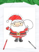 Free Printable Santa Connect The Dots Worksheets