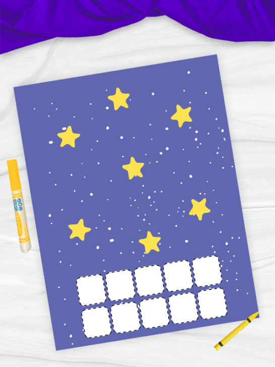 Preschool Space Theme Printables To Blast Off Into Learning!