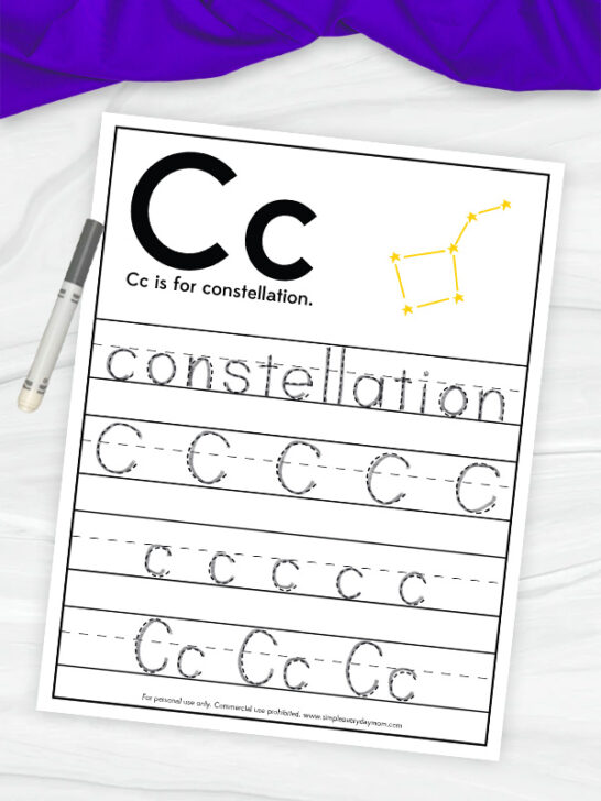 Preschool Space Theme Printables To Blast Off Into Learning!