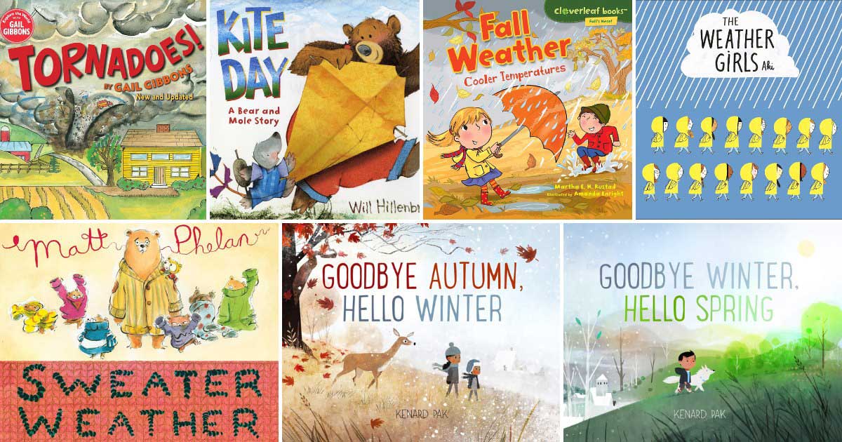 Spring Weather Book 35 Weather Books Preschoolers Will Love!