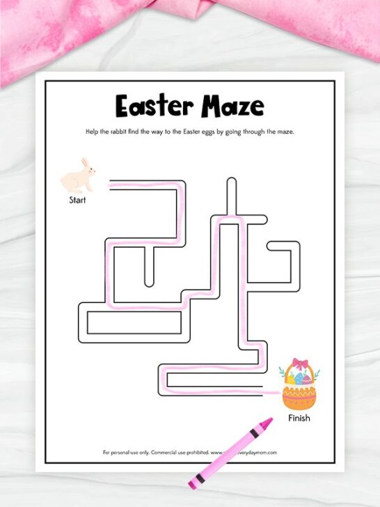 Free Printable Easter Activity Sheets