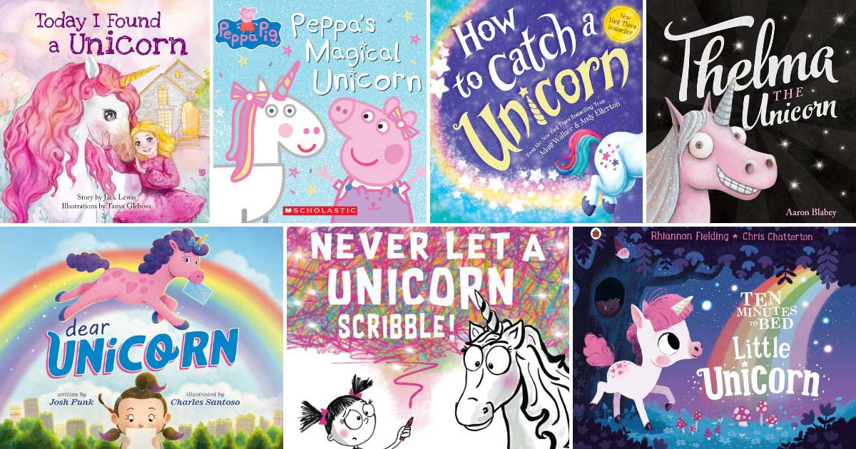 Easy Pattern Color Worksheet 16 Magical Unicorn Picture Books For Kids
