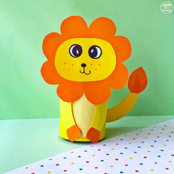 Lion Toilet Paper Roll