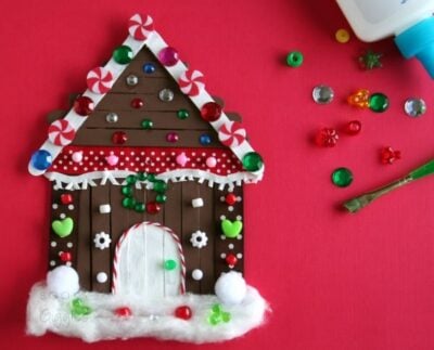 20+ Gingerbread House Crafts Kids Will Love This Christmas