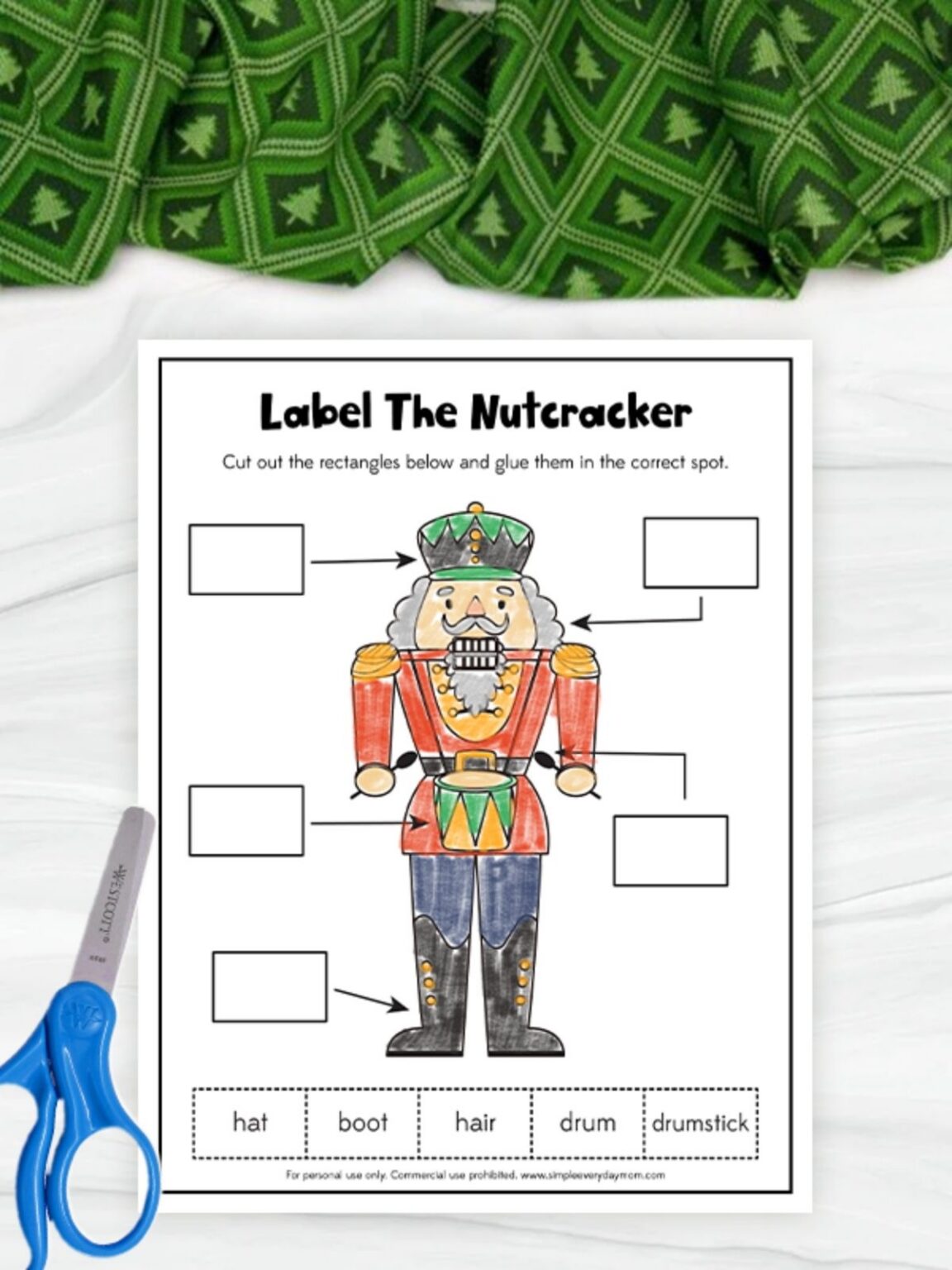 Free Printable Nutcracker Worksheets For Kids