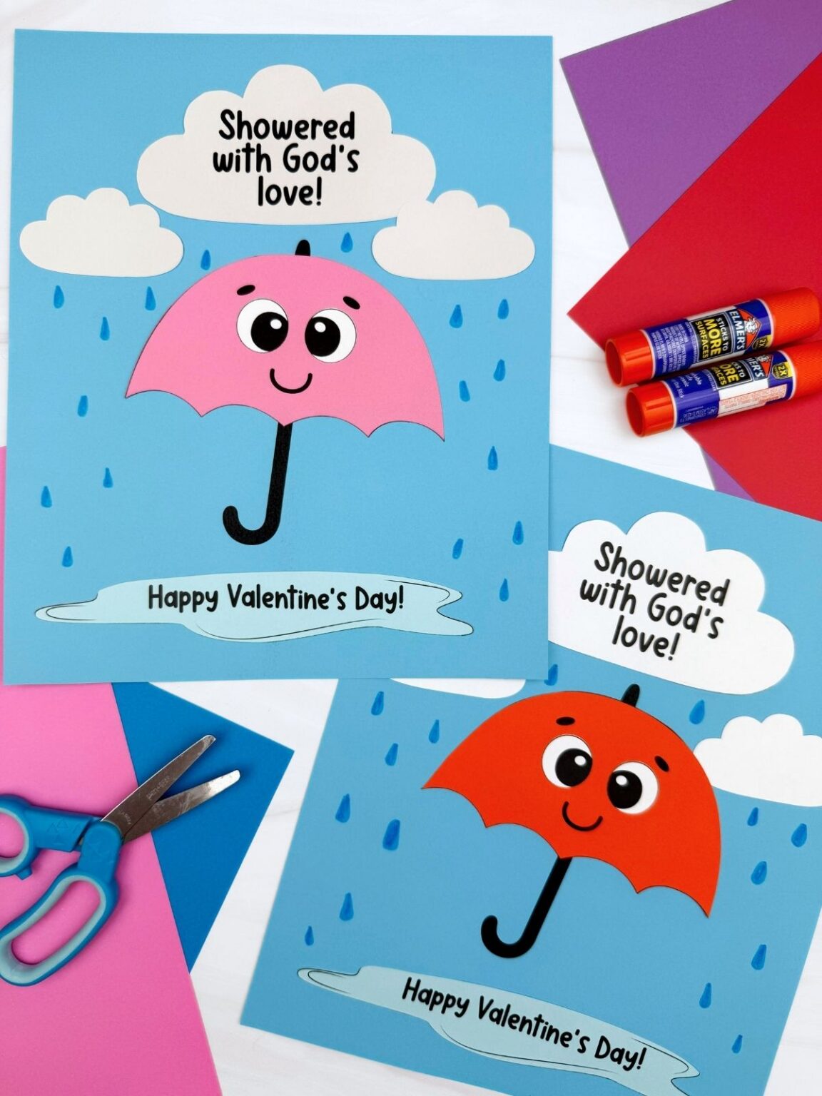 8 Fun + Simple Torn Paper Crafts For Kids (W/Templates)
