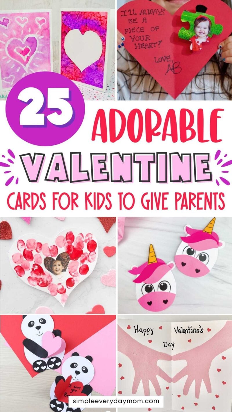 25 Sweet DIY Valentine Cards for Kids to Make for Parents