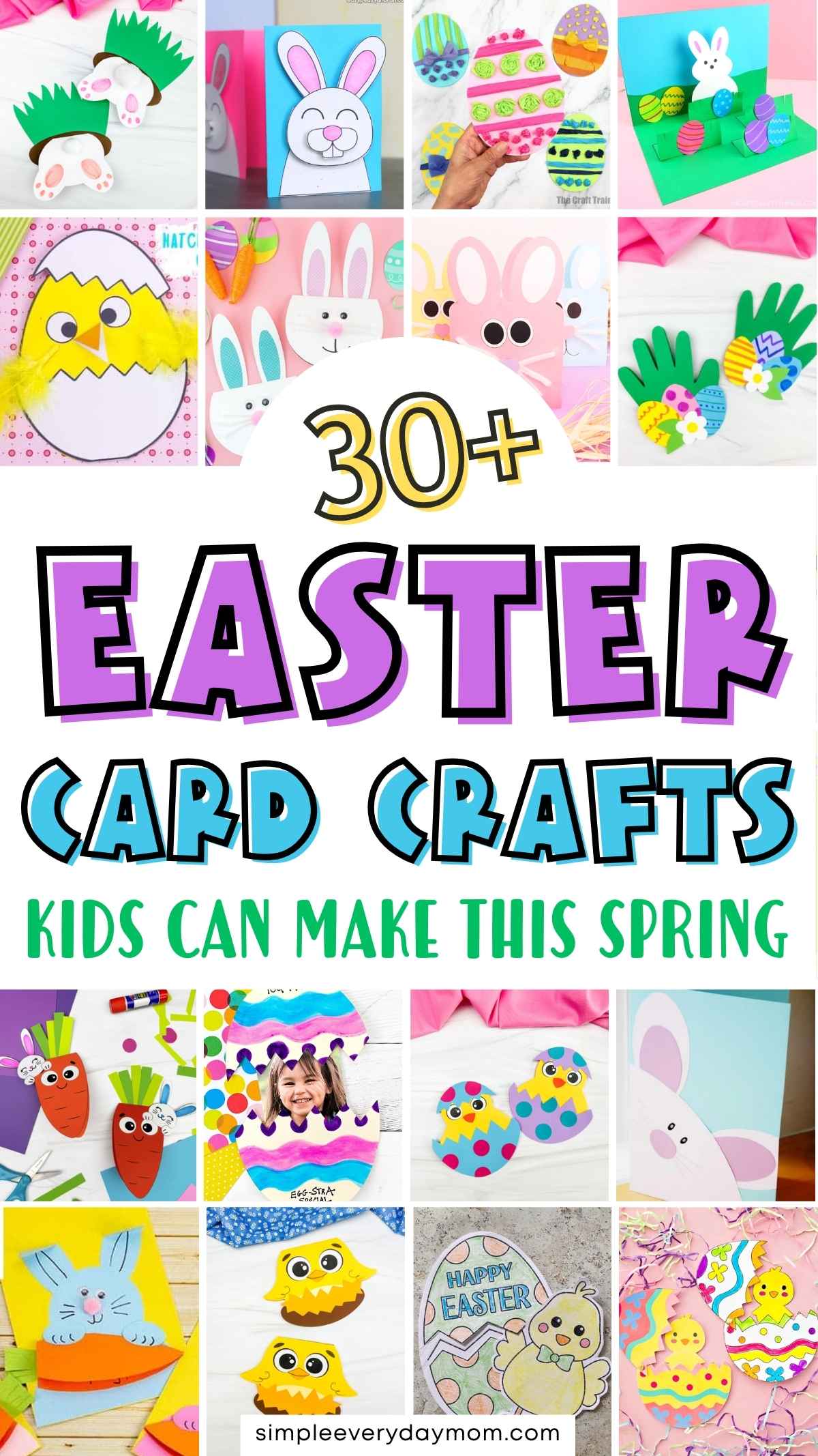 30+ Creative Easter Cards Craft Ideas for Little Hands