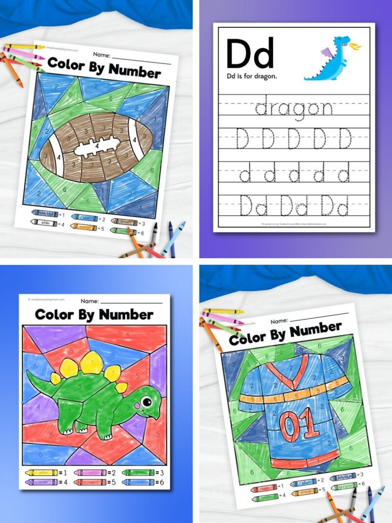 Basketball Craft for Kids [Free Printable Template]