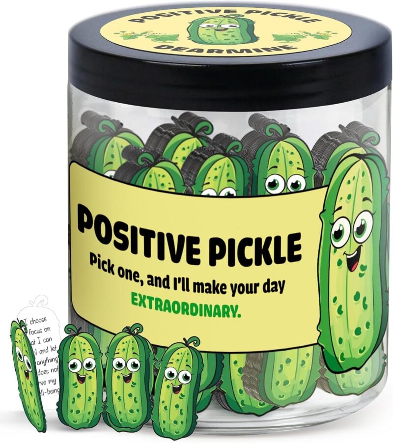 Positive Pickle Cards Jar