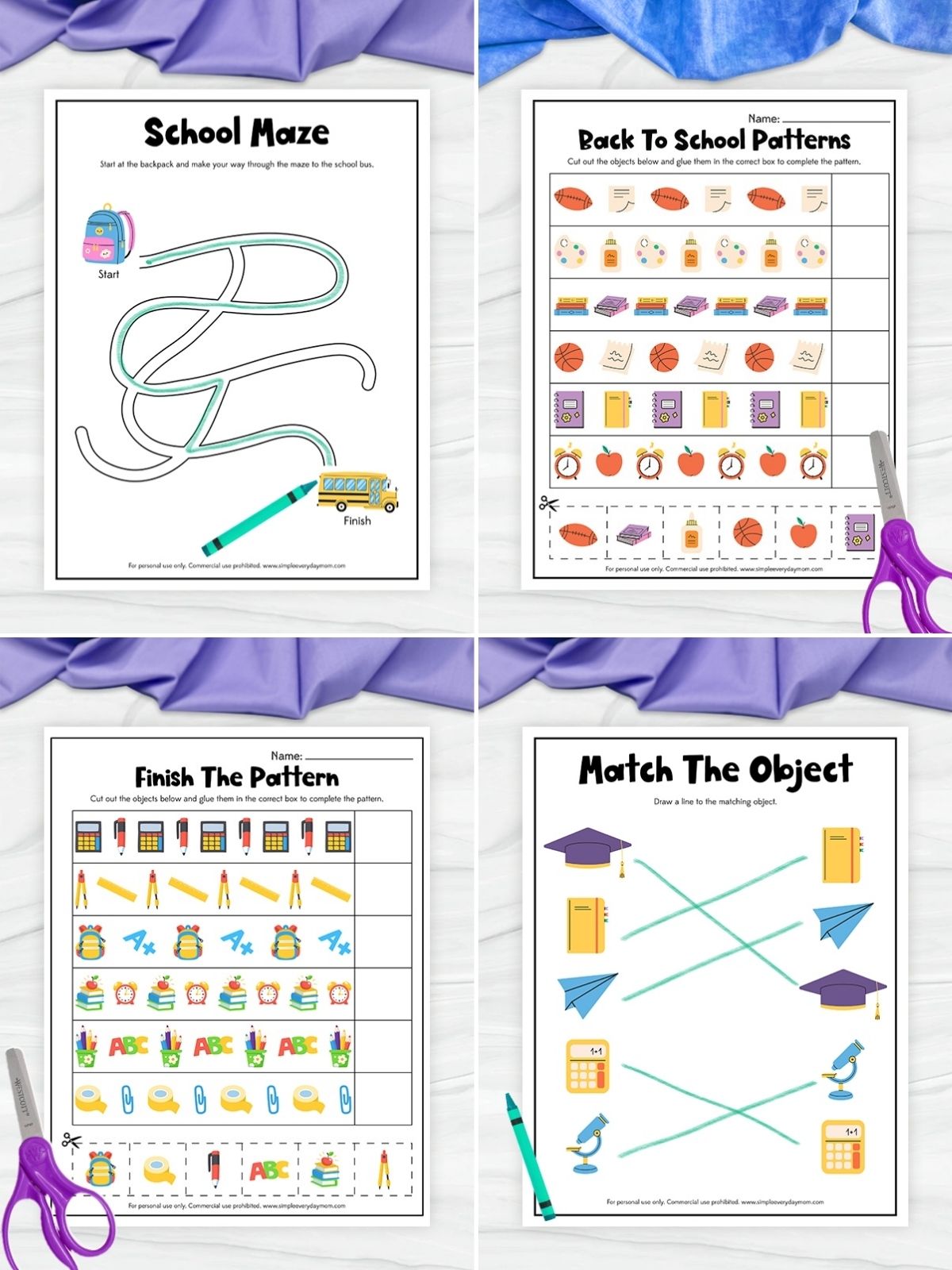 collage image of Classroom-Friendly Craft