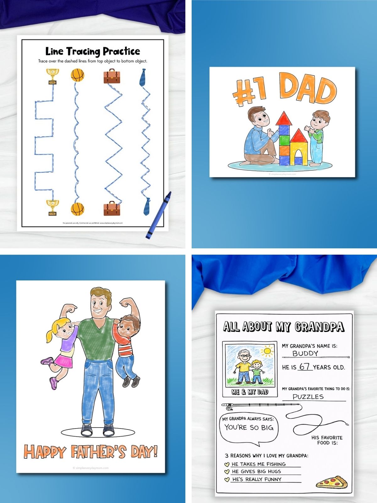 collage image of Skill-Building Activities for Young Learners