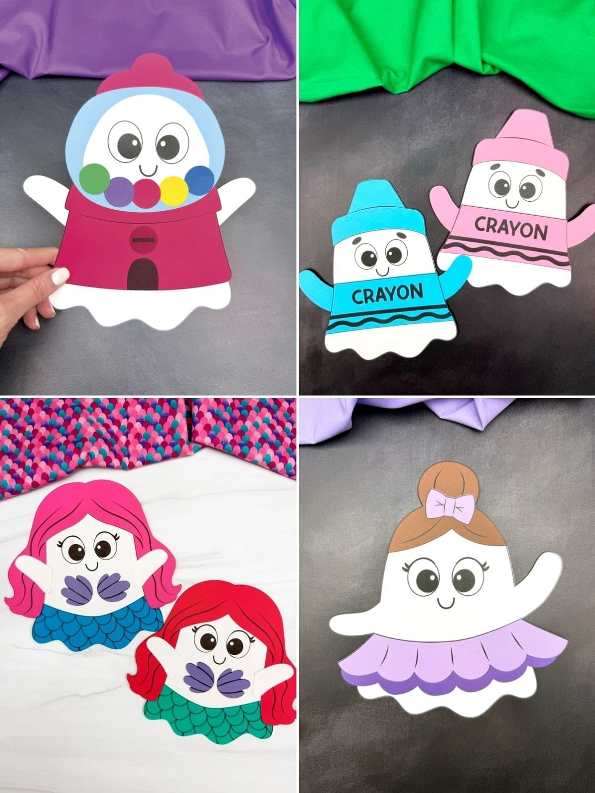 collage image of Hide The Ghost Ideas
