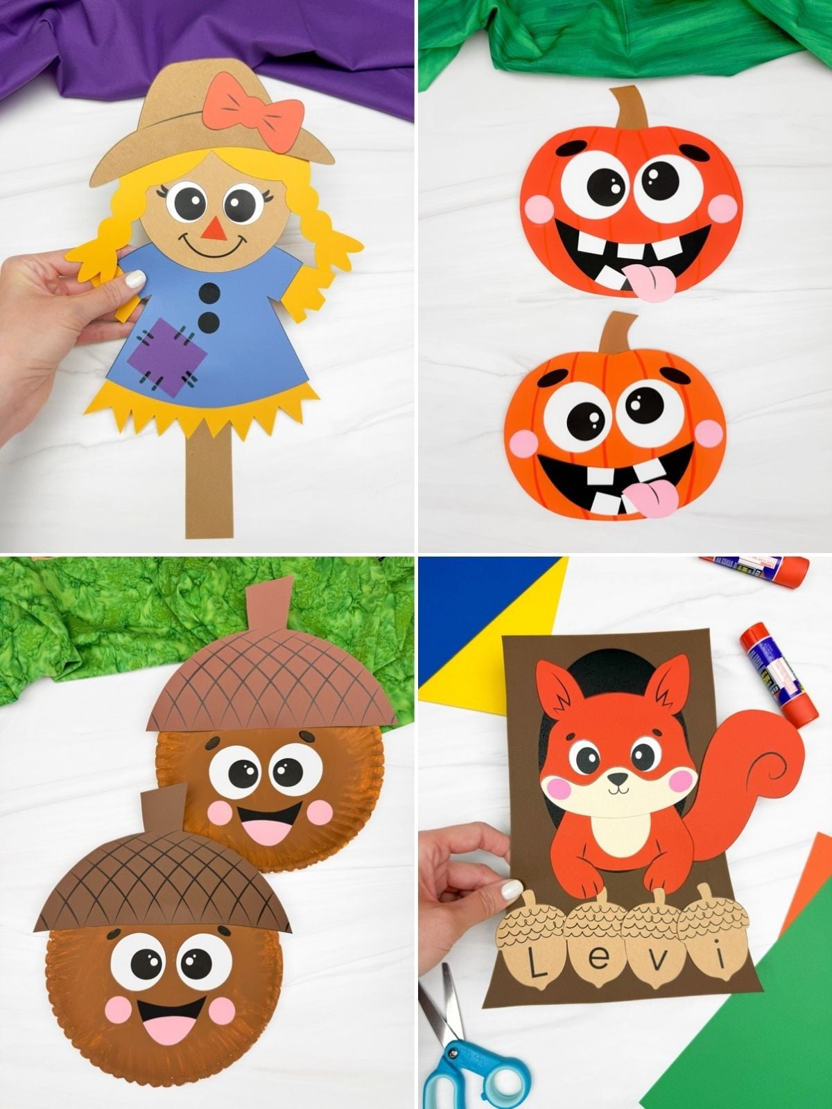 collage image of Autumn Craft Ideas